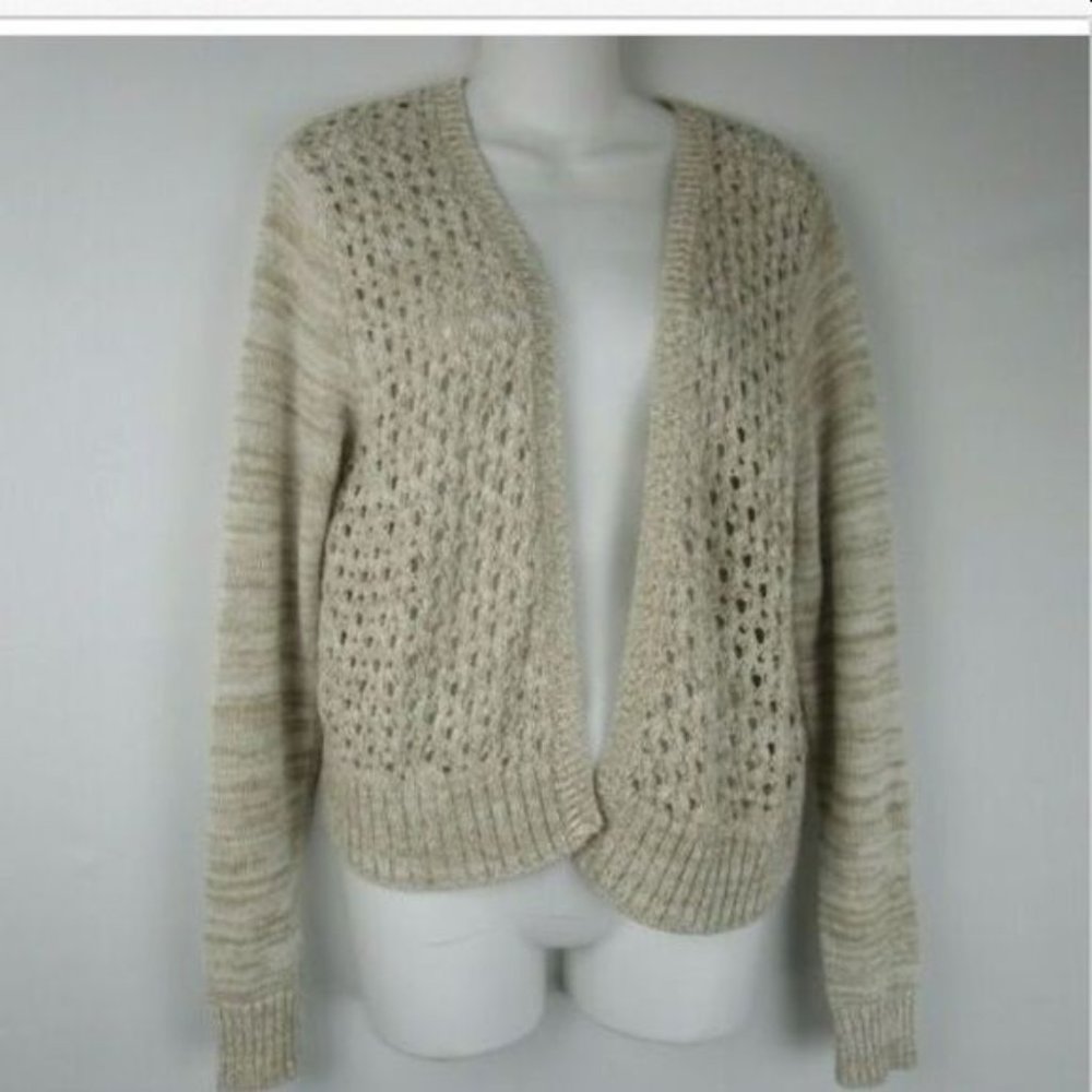 Convers ♥ Tan Knit Cardigan Sweater ♥